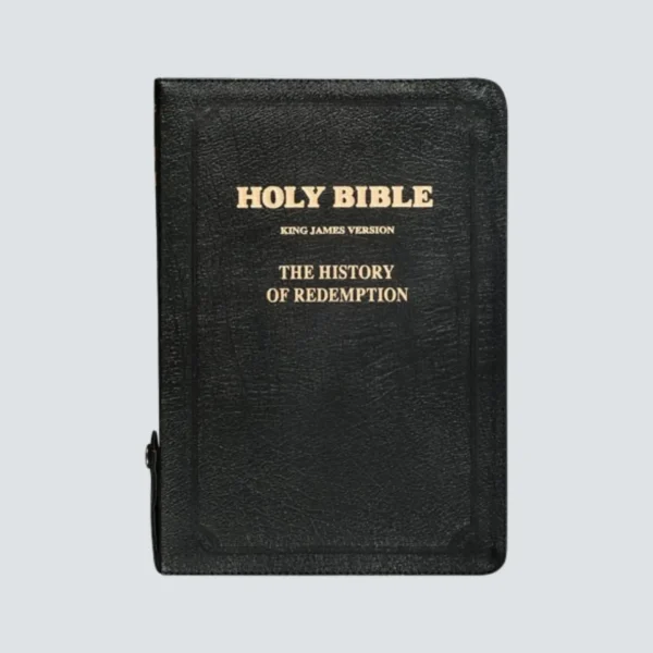 The History of Redemption & KJV Bible with zipper XL