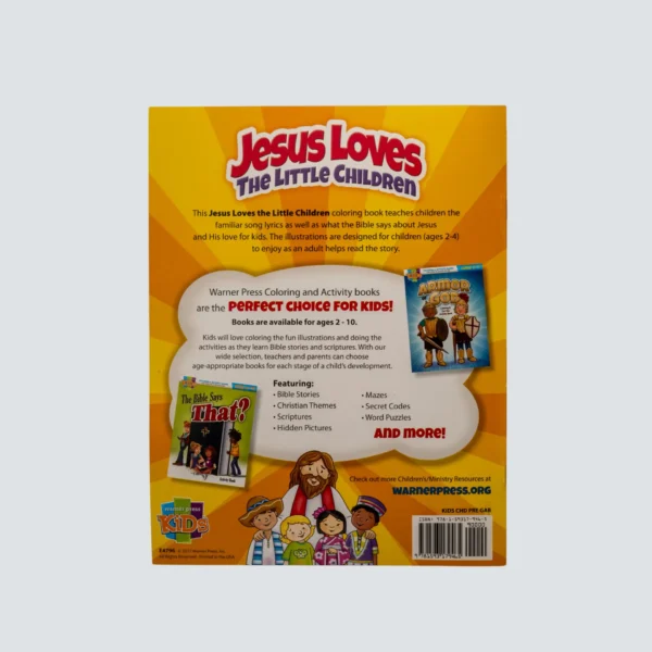 Jesus Loves the Little Children - Colouring Book - Image 2