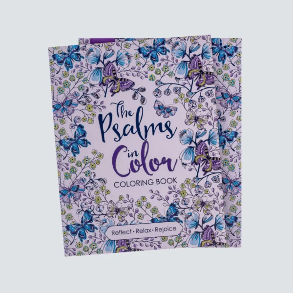 The Psalms in Colour Colouring Book