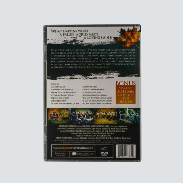God so Loved the World DVD Part 1 (FALL) - Fountainview Academy - Image 2