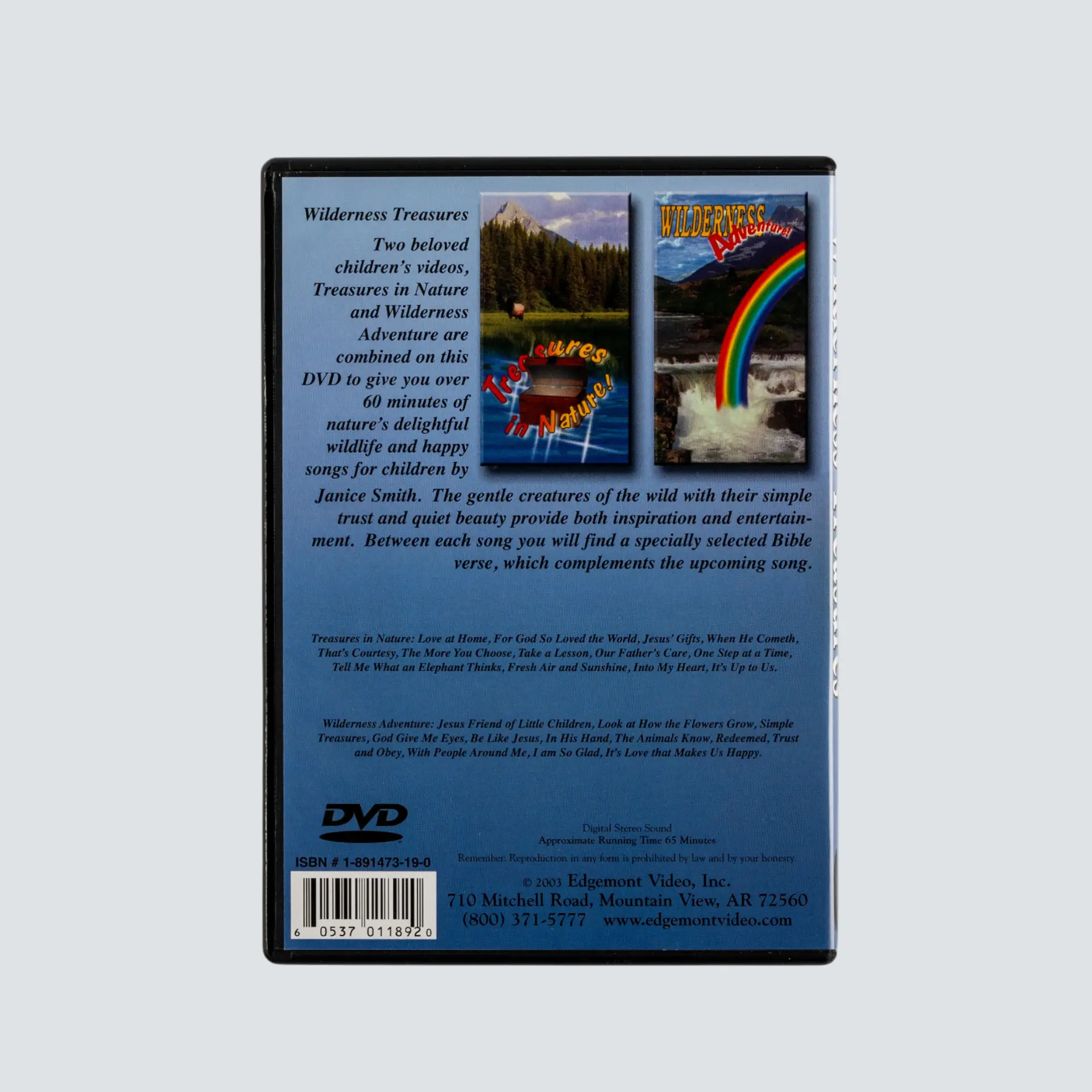 Wilderness Treasures DVD - Image 2